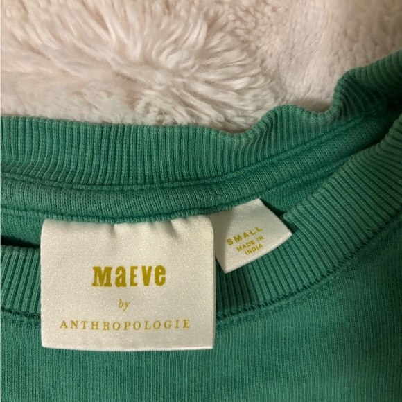 Anthropologie Green Graphic Sweatshirt - Picture 5 of 8